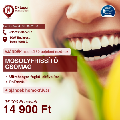 Mosolyfrissítő Akció Mosolyfrissítő Akció